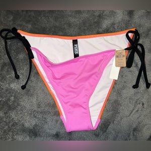 Pink by Victoria’s Secret two-tone bikini bottom